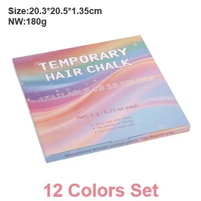 Temporary Hair Chalk Color Set