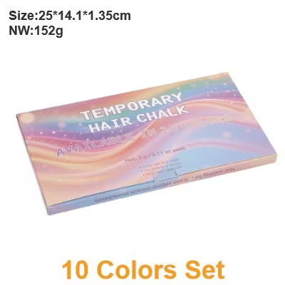 Temporary Hair Chalk Color Set