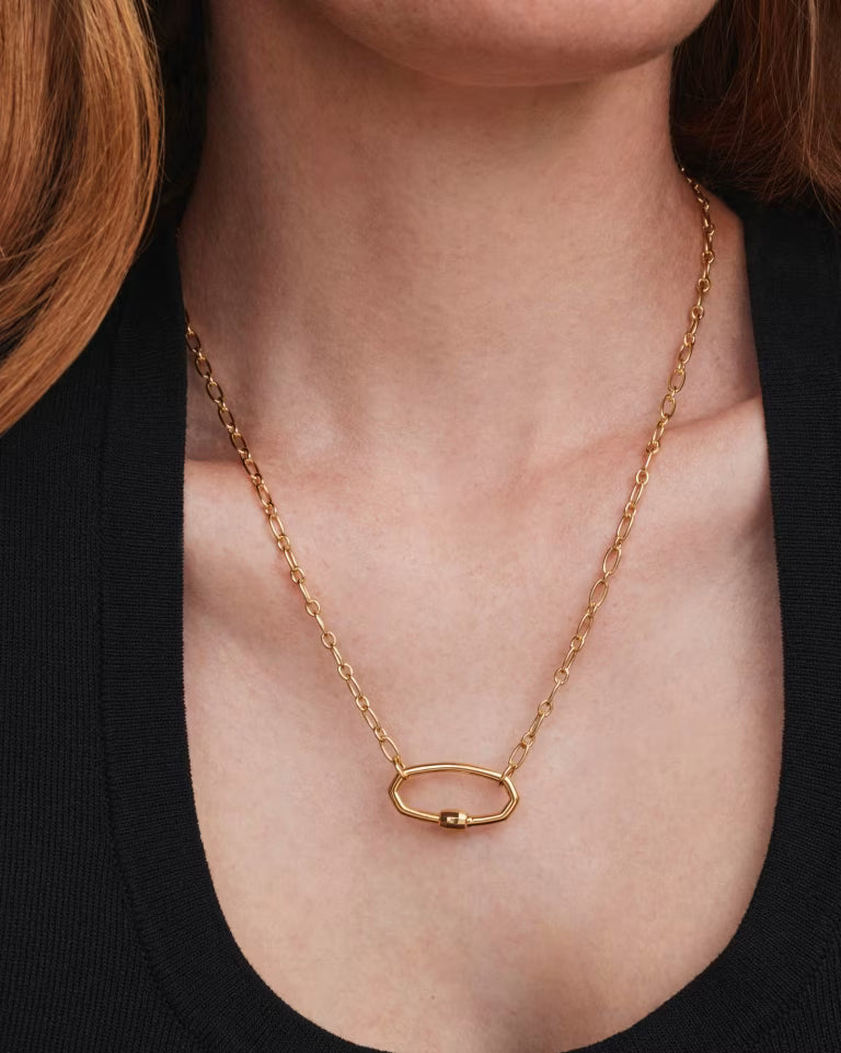 Large Bristol Sterling Silver Necklace